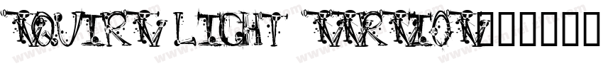 Aquire Light Version字体转换